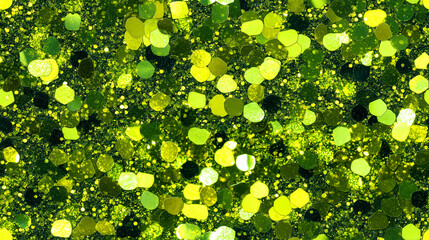 glittering chartreuse sequin texture with scattered lime and gold accents, spangle texture, spancole texture