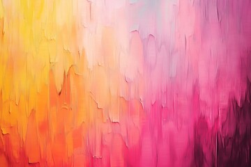 Vibrant and Expressive Abstract Art with Warm Color Gradients