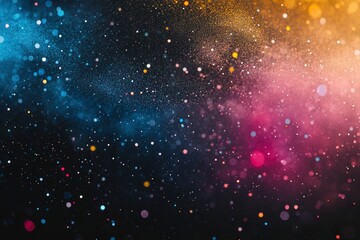 Fototapeta premium Noisy grey black abstract background. Colorful gradient. Holographic blurred grainy gradient banner background texture , ai