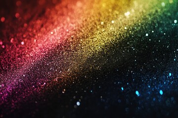 Noisy grey black abstract background. Colorful gradient. Holographic blurred grainy gradient banner background texture , ai