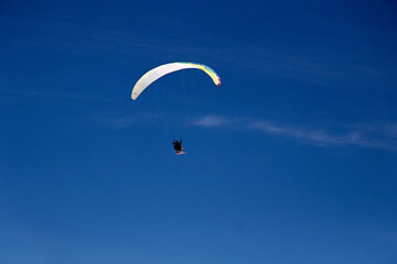 paragliding activities in gudauri georgia at blue sky