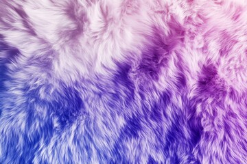 Obraz premium A luxurious carpet with a gradient from purple to white, resembling soft fur. A blue and white plush textured carpet for a touch of elegance.