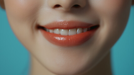 Obraz premium 日本人女性の微笑み