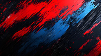 Abstract red, black and blue background with grunge brush strokes . textures for poster and web banner design, perfect for extreme, sportswear, racing, football, motocross