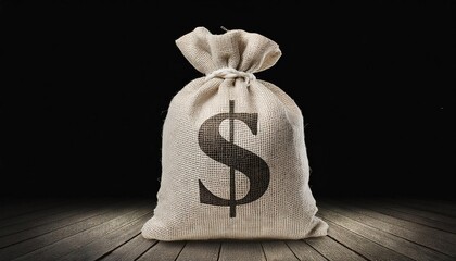 Sack of Money Symbolizing Wealth and Prosperity