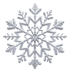 PNG Intricate snowflake design on a white background