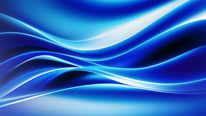 Fototapeta premium Gradient Blue background. blurry blue gradient color background. vibrant gradient modern background. synthwave wallpaper. modern wavy background. wavy blue wallpaper. Wavy blue gradient background.