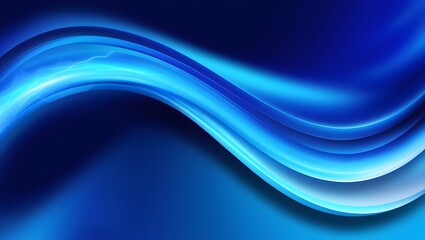 Obraz premium Gradient Blue background. blurry blue gradient color background. vibrant gradient modern background. synthwave wallpaper. modern wavy background. wavy blue wallpaper. Wavy blue gradient background.