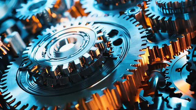 gears and cogs footage