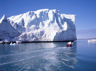 Landscape of Svalbard (Spitsbergen)
