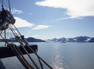 Landscape of Svalbard (Spitsbergen)