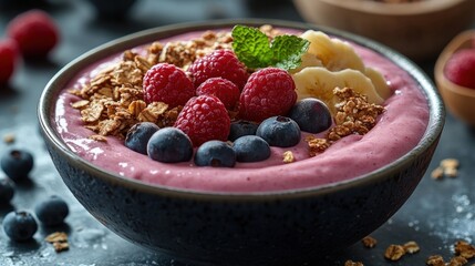 Delicious Berry Smoothie Bowl