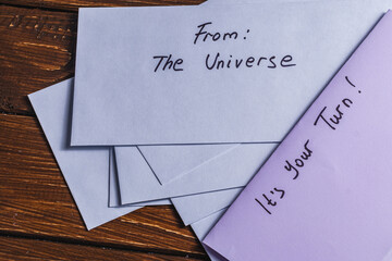Spiritual message in the mail