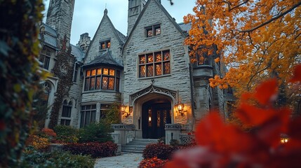 Casa loma in Toronto Canada : Generative AI