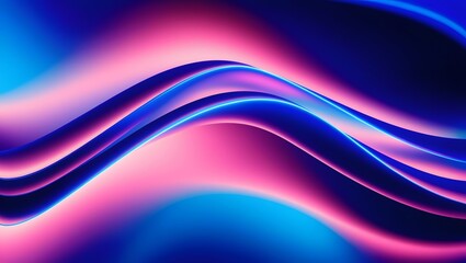 Naklejka premium Gradient Blue background. blurry blue gradient color background. vibrant gradient modern background. synthwave wallpaper. modern wavy background. wavy blue wallpaper. Wavy blue gradient background. 