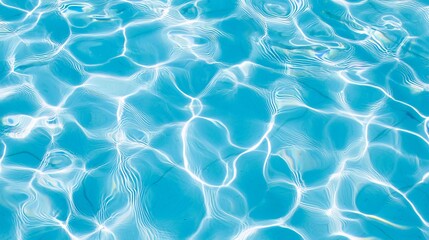 Obraz premium Blue Clean And Transparent Pool water which is very beautiful