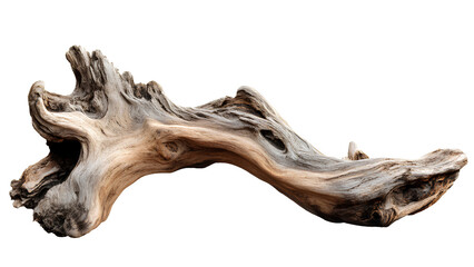 Natural Driftwood Sculpture: Rustic Decor for Home and Garden