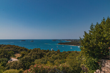 Obraz premium Beautiful of historic Vrsar on the Istrian peninsula. Vrsar Croatia 08.07.24