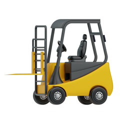 3D Forklift. 3D Icon