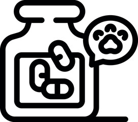 Veterinary pharmacist preparing animal medicaments in pharmacy