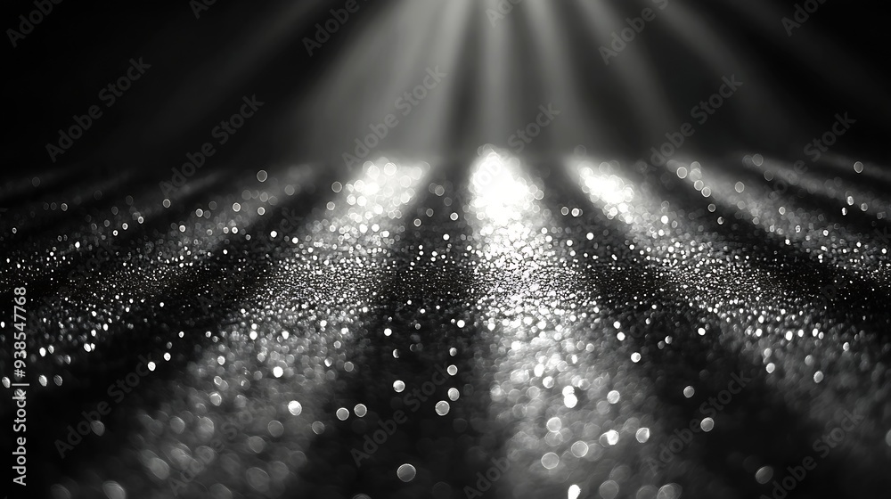 Poster light refraction abstract background nature aesthetic sunlight reflection monochrome gradient beauti
