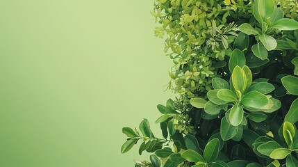 Stunning Green Beautiful and Minimalist Background: A Serene and Elegant Visual Delight. Bringing a Touch of Nature's Simplicity and Charm.