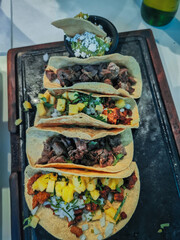 tacos at a mexican airport