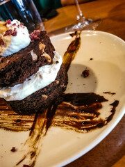 brownie sandwich dessert