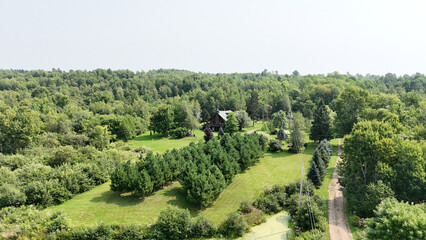 house in the countryside