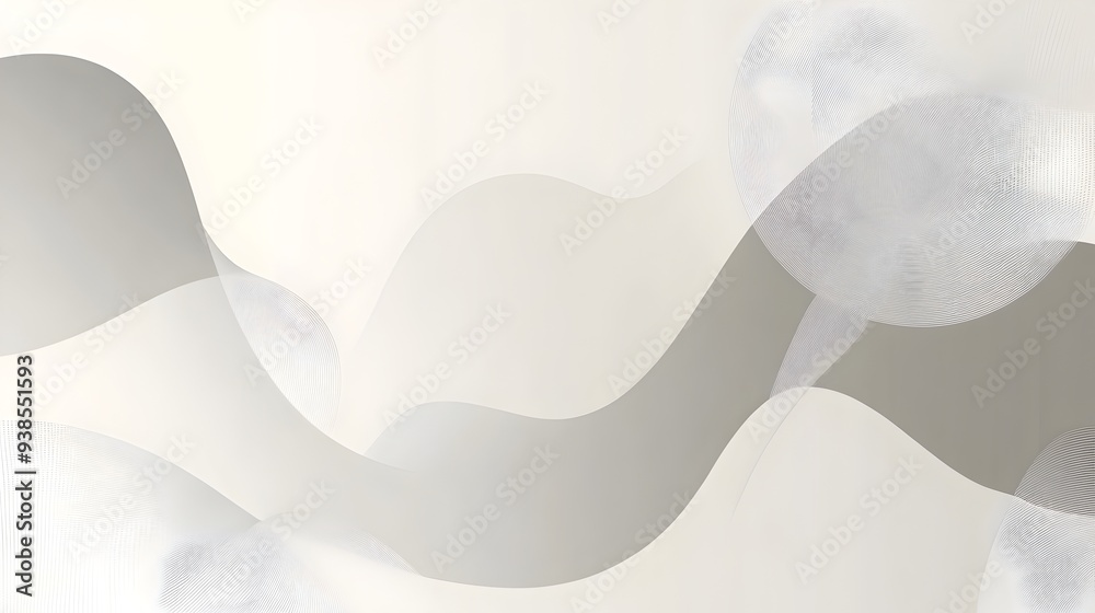 Poster minimalist abstract background with soft gray tones and simple geometric lines perfect for modern an