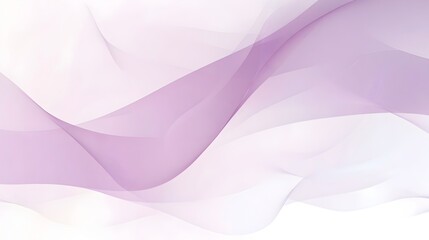 Obraz premium Elegant and Soothing Gradient Background from Light Purple to White with Delicate Geometric Shapes Perfect for Calm and Minimalist Presentations Designs and Layouts