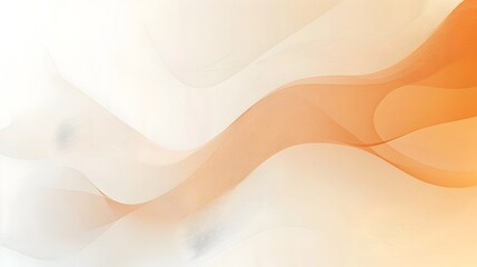 Obraz premium Smooth gradient background transitioning from light orange to white with simple abstract geometric designs perfect for modern presentations digital layouts and elegant web or graphic designs