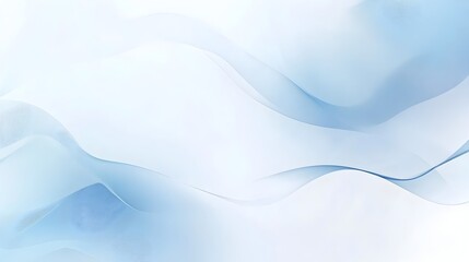 Fototapeta premium Clean and minimalist white background with a thin light blue frame perfect for creating professional presentation slide templates websites portfolios and other corporate design projects