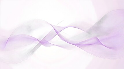 Naklejka premium Elegant and Minimalistic Background with a Thin Light Purple Border and Simple Wave Patterns Ideal for Presentations Designs and Graphic Layouts