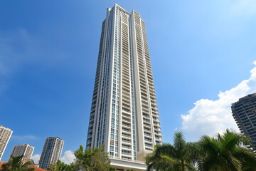 タワーマンション　外観