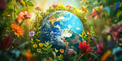  World Earth Day Background of Culture