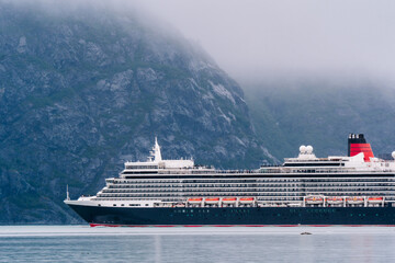 Cruise in Glacier Bay National Park in southeastern Alaska 