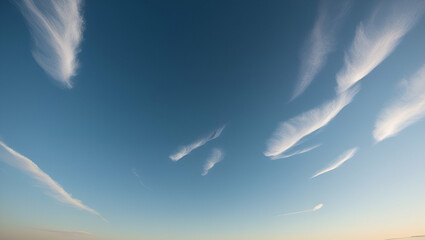 blue sky with clouds