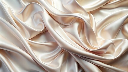 Fototapeta premium Luxurious silk background in soft pastel colors with a subtle sheen , silk, background, texture, fabric, elegant, smooth