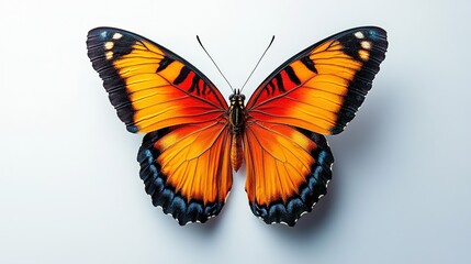 Obraz premium Blank Floating White Book on Gray Background Mockup. A Clean and Elegant Mockup Featuring a White Book Floating on a Gray Background, Ideal for Presenting Book Designs, Covers, or Publishing Concepts.