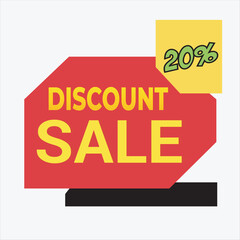 mega shopping offer discount banner background