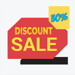Fototapeta premium mega shopping offer discount banner background