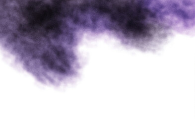 Watercolor ink splash paint stain texture overlay, realistic cutout, transparent background. Watercolor brushstrokes paint stain dirty strokes.