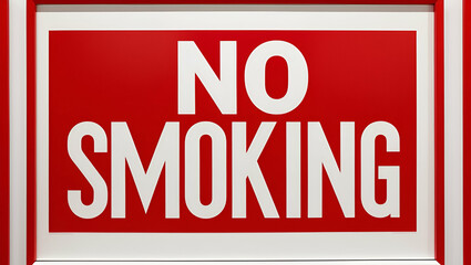 Fototapeta premium no smoking ganrative.ai