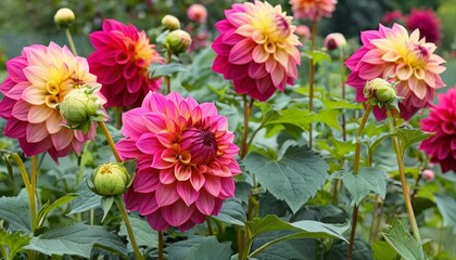  Vibrant garden beauty in bloom