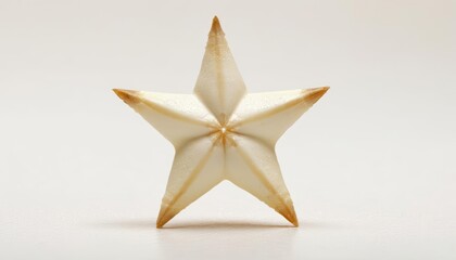 Obraz premium A starshaped object possibly a craft or decoration against a white background
