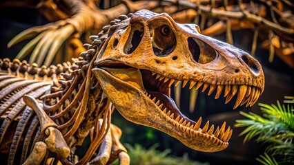Closeup of a dinosaur bone being studied, dinosaur, bone, closeup, study, fossil, prehistoric, archaeology