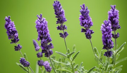 Obraz premium Blooming Lavender in a Field