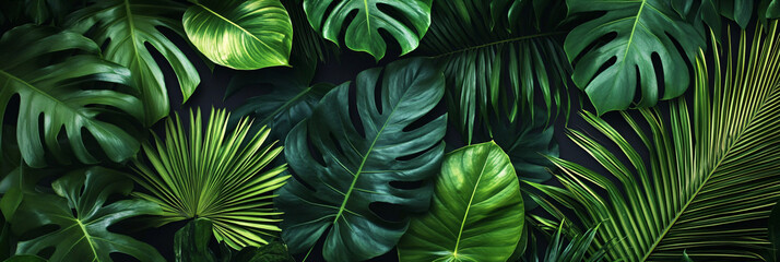 Tropical Leaf Pattern.