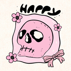 skull Halloween, pink Halloween skull, spooky, Skull Silhouette Vector Files, coquette Halloween, Halloween clipart, skeleton, di cut , creepy ghost, skull, Skull crossbones vector pirate, gothic
